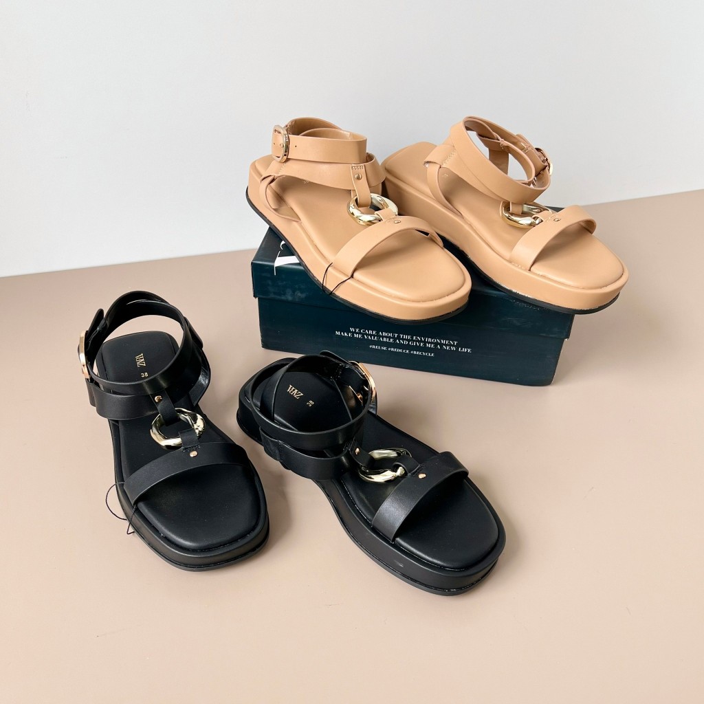 Z101227 SANDAL FLAT WANITA ZARA ORIGINAL