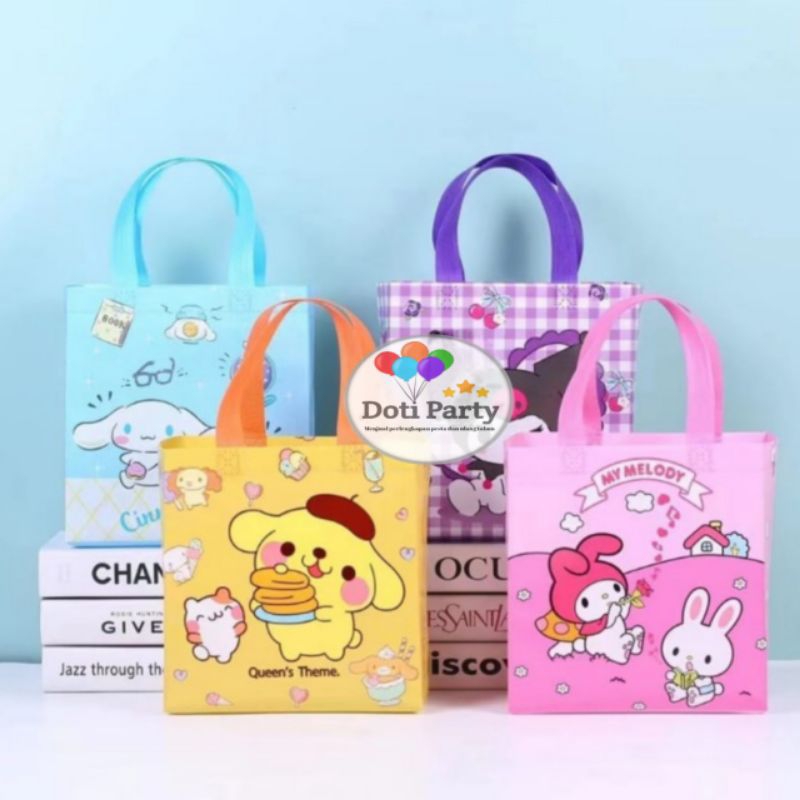 

Tas Souvernir Ulang Tahun Anak / Goodie Bag / Tas Ulang Tahun Melody - S