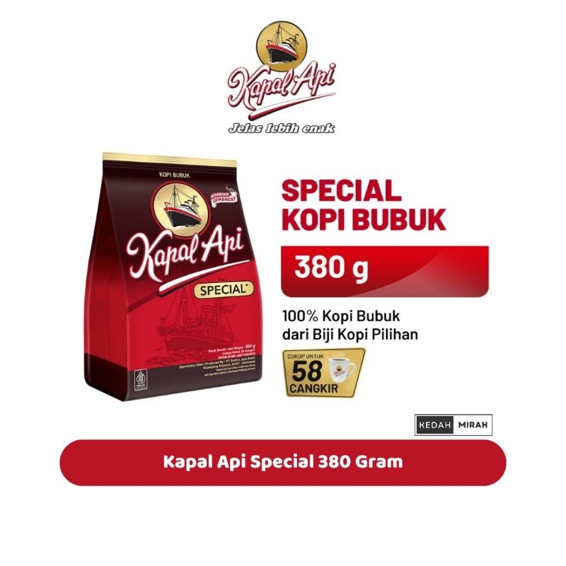 

Kapal Api Special Merah 380 Gram