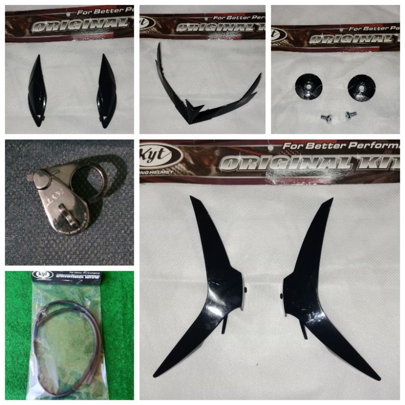 ventilasi helm kyt venom rr original