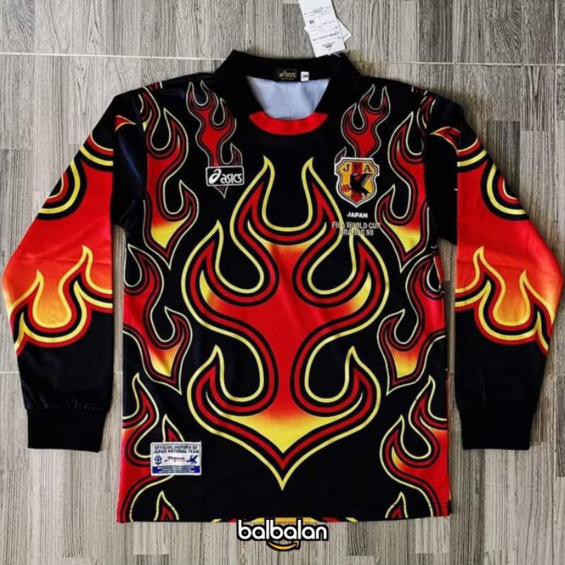 Jersey Retro Jepang GK World Cup 1998