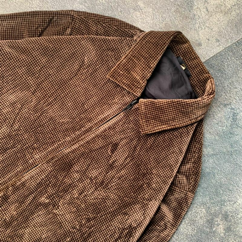 JACKET TARTAN ( VELVET )