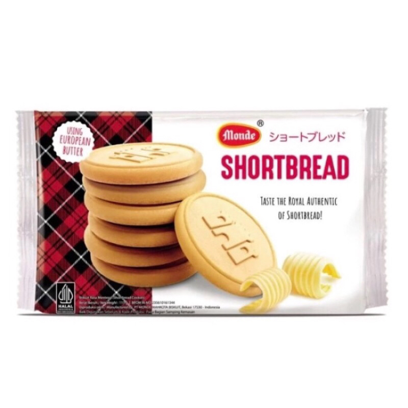 

Monde Shortbread biskuit 115gr