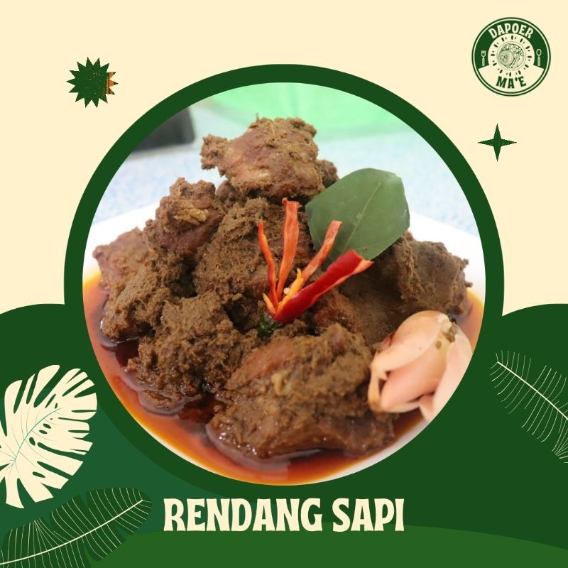 

Rendang Daging Sapi Siap Saji