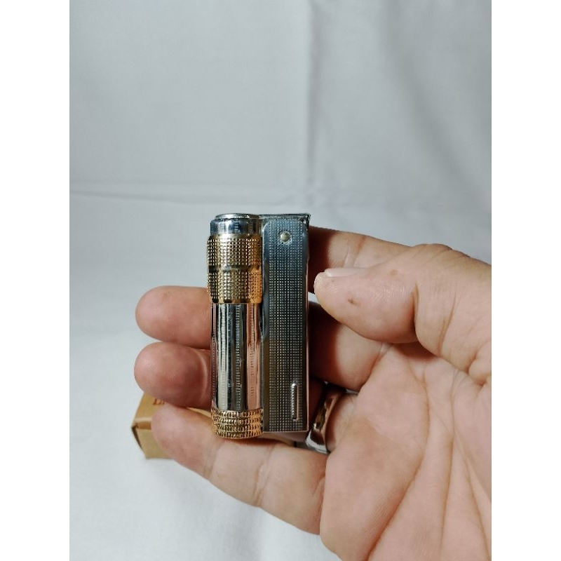 Korek api sumbu classic Imco original Austria, (silver gold)