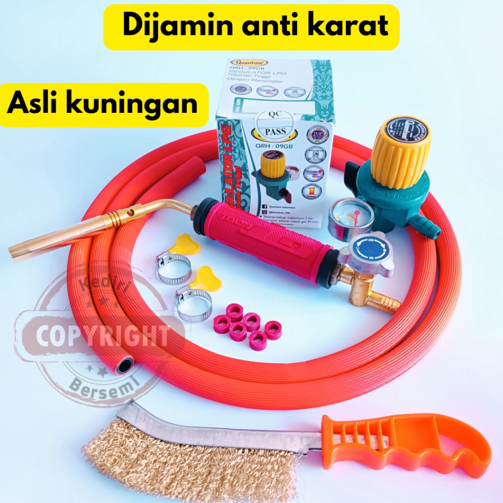 Terkini Kepala las gas lpg Solder Las Solder BBQ atau Gas torch bahan bakar gas elpiji alat bakar GL