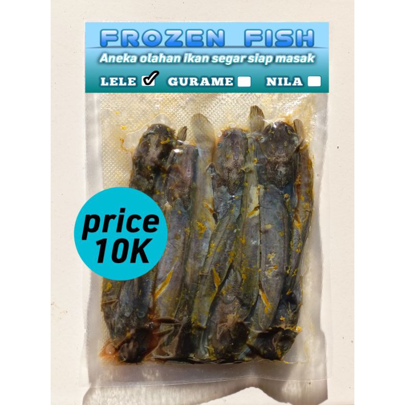 

Lele Frozen Fish kemasan 200 gram