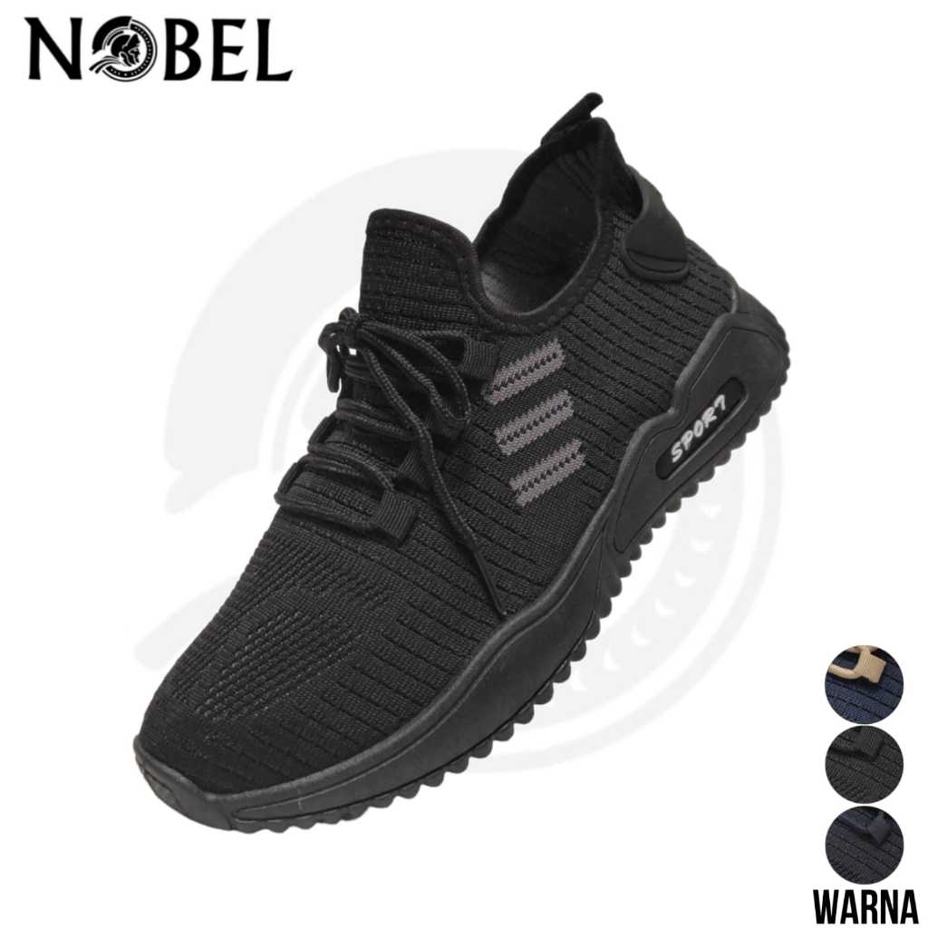 Nobel Imp-2021 Sepatu Sport Casual Pria/Wanita | Sepatu Jogging/Running Cewe/Cowo | Sepatu Knit | Sn