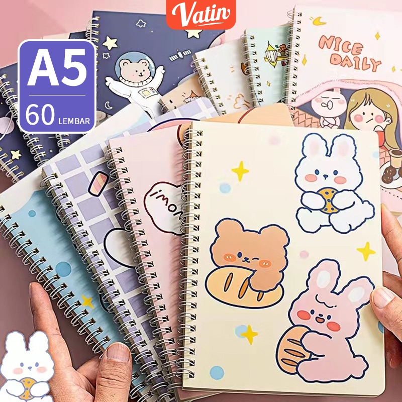 

Notebook A5 Buku Diary Aesthetic Buku Jurnal Buku Catatan Buku Note Stiker Buku Tulis Aesthetic Sekolah-Vatin_Shop