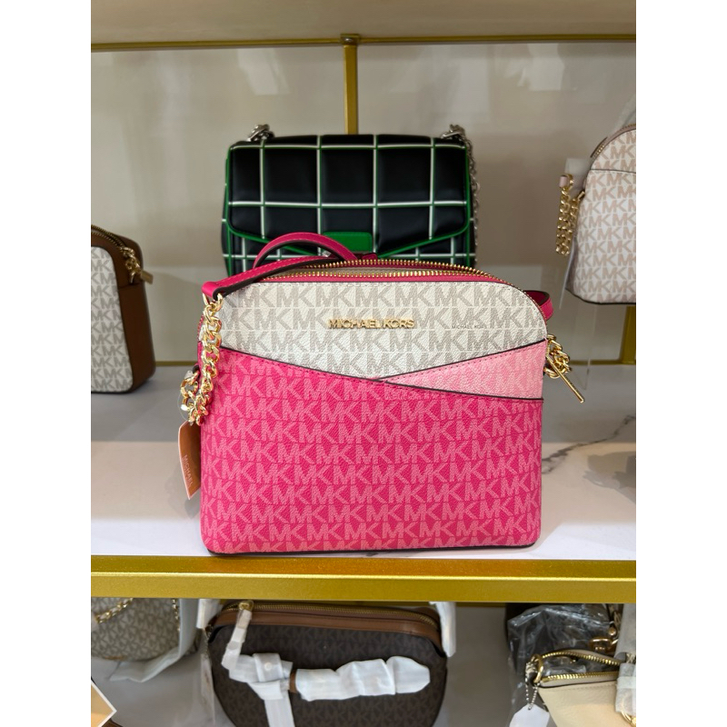 Mk Dome Colorblock pink