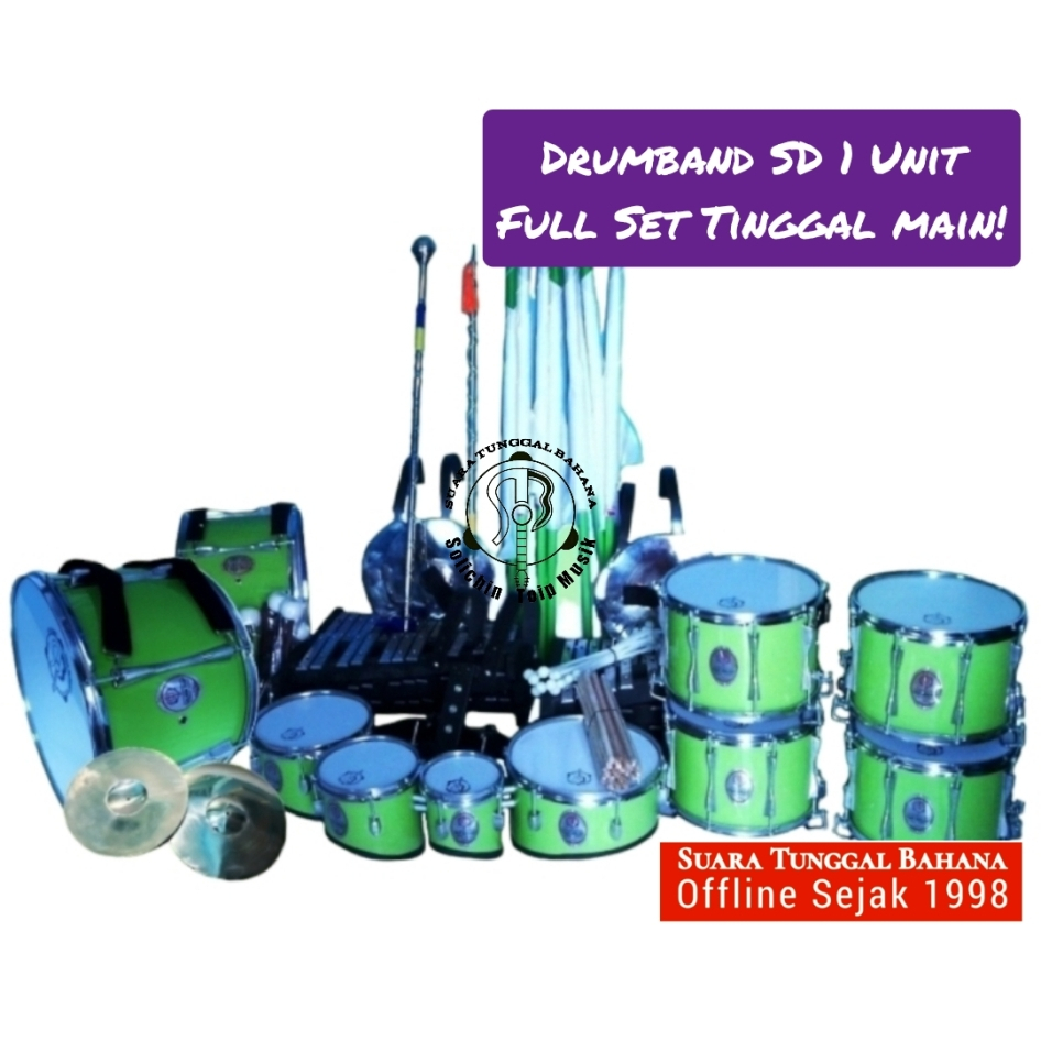 Drumband Anak SD Full Set 28 Tinggal Main | Solichin Toip