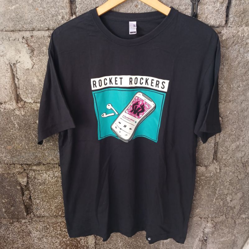 KAOS ORIGINAL MERCH ROCKET ROCKERS BY GUFI