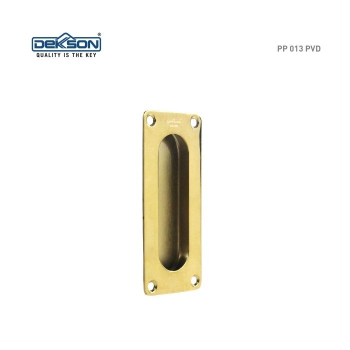 TERPERCAYA Pull Plate Dekkson PP 013 PVD / Gagang Pintu Geser