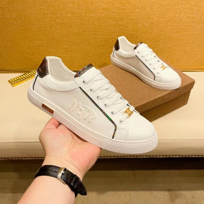 Gucci's new men's casual shoes, sports shoes, genuine leather men's shoes