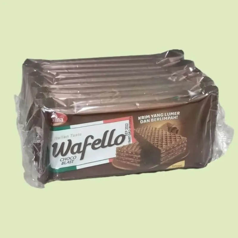 

WAFELLO WAFER CHOCOBLAST RENCENG 10X15gr