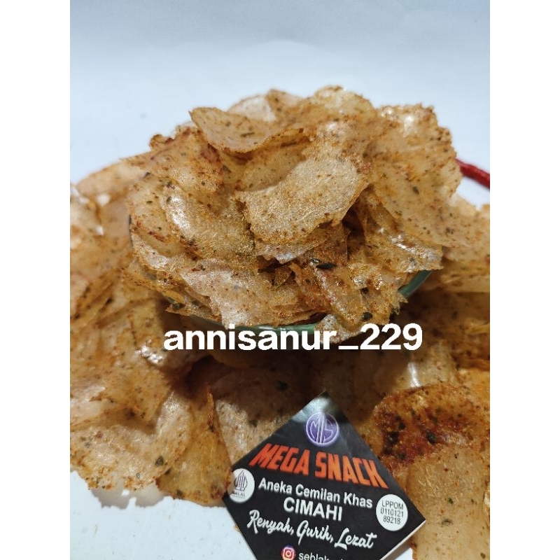 

keripik kaca termurah / kripca /kripik beling 1/2 kg