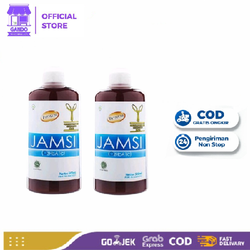 

promo 2 botol jamsi JAMSI 500ml - Herbal Diabetes - Jamu Diabetes - Diabetes - Gula Darah