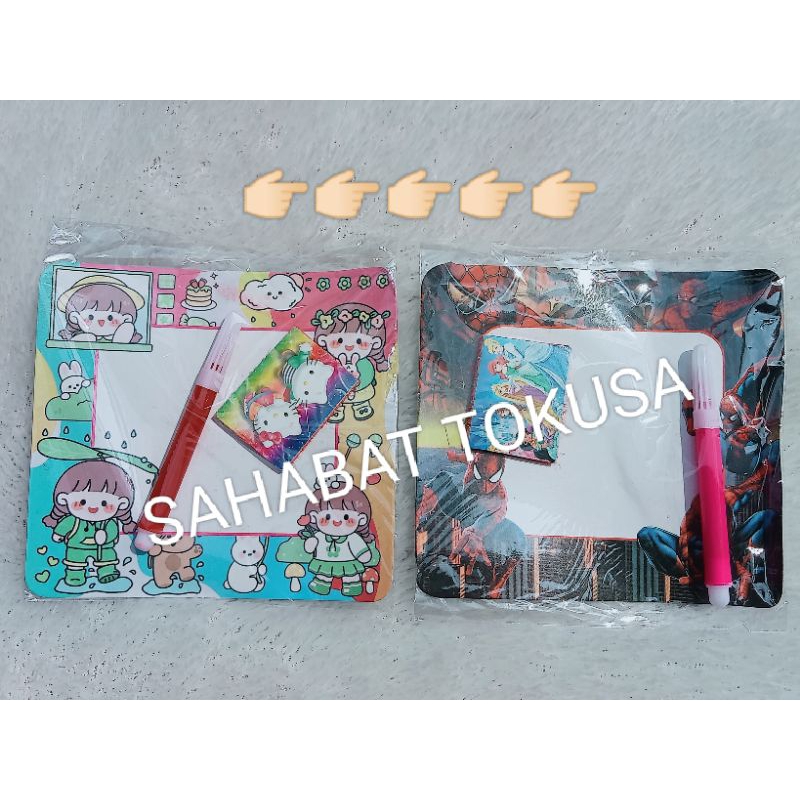 

PAPAN SPIDOL (Tanggung) (1 PCS) Mainan anak/mainan grosir