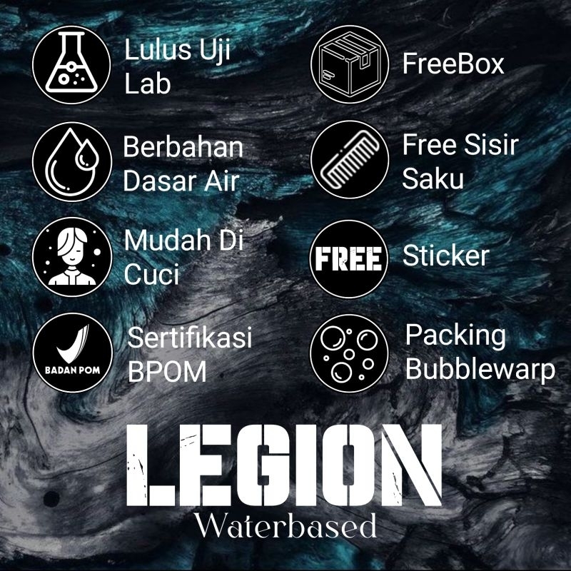 LEGION POMADE HOLD WATERBASED 50GRAM