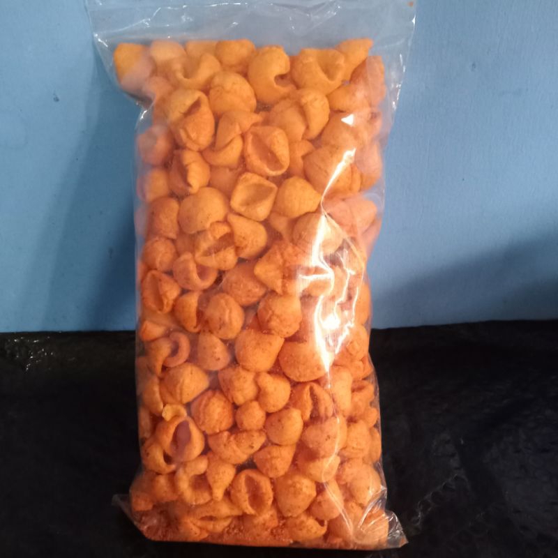 

PROMO kerupuk keong balado pedas renyah 500gr
