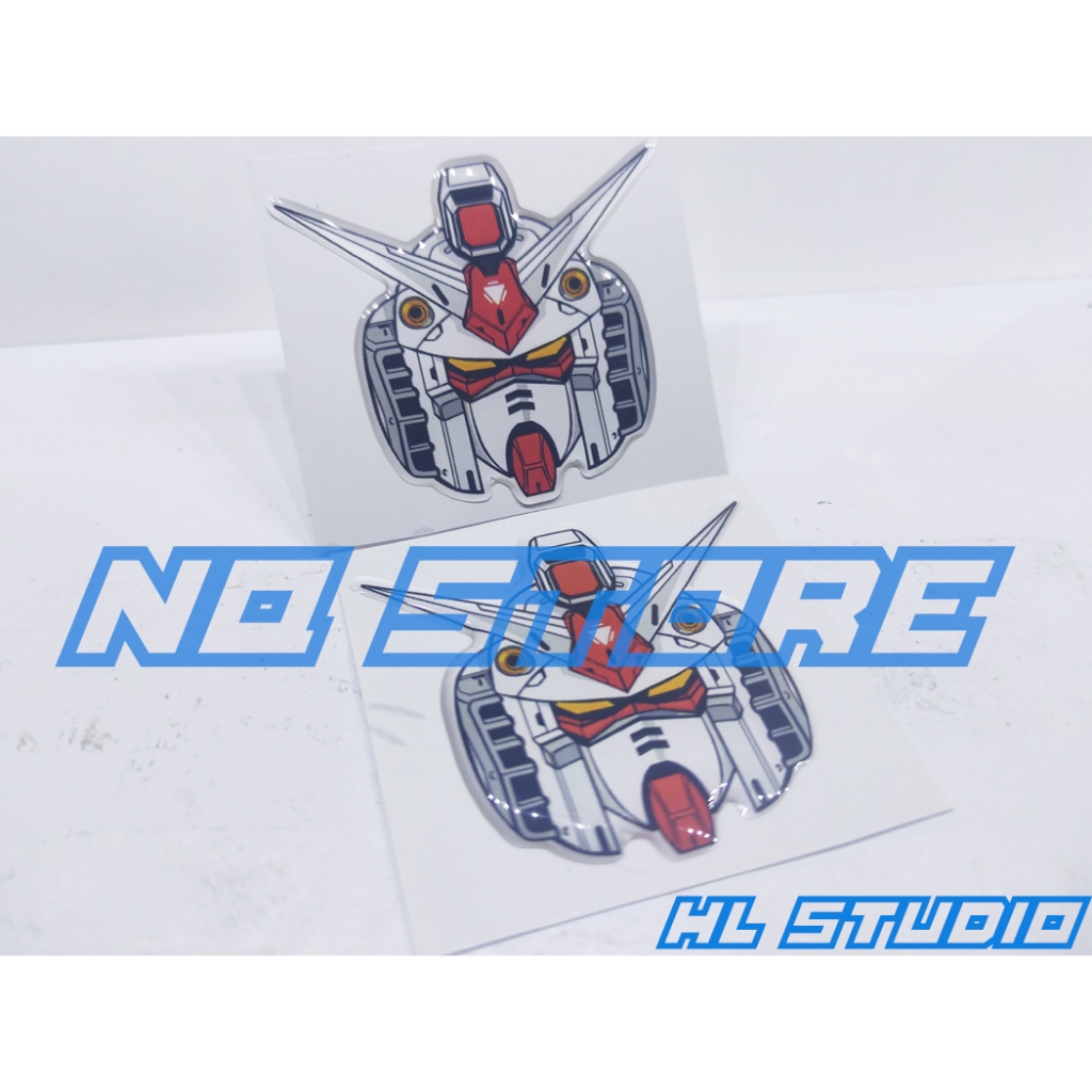 

STIKER GUNDAM RX-72 Ver.1 RESIN LENTUR TIMBUL EMBLEM