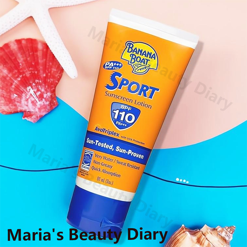 Banana Boat Sunscreen SPF 110 PA+++ 90ml /Sunblock Banana Boat Sunscreen Banana Boat Sunblock