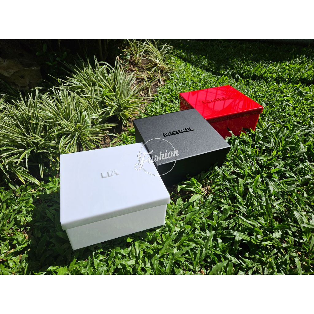 Custom Akrilik (Acrylic) Bestman Box / Bridesmaid Box Kotak Keepsake