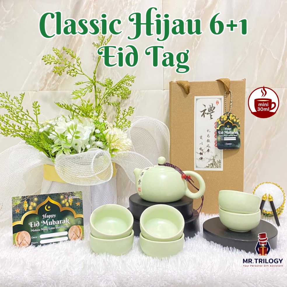 Paling Laku Chinese Tea Pot Set Keramik CLASSIC Souvenir Cangkir Teh Teko Hampers Gelas Teh Kopi