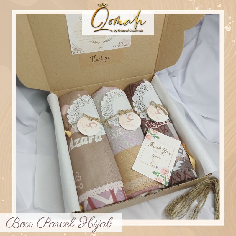 hampers jilbab kado Paket Kado Jilbab Cantik Hampers Hijab untuk Berbagai Acara Spesial Paket Kado J