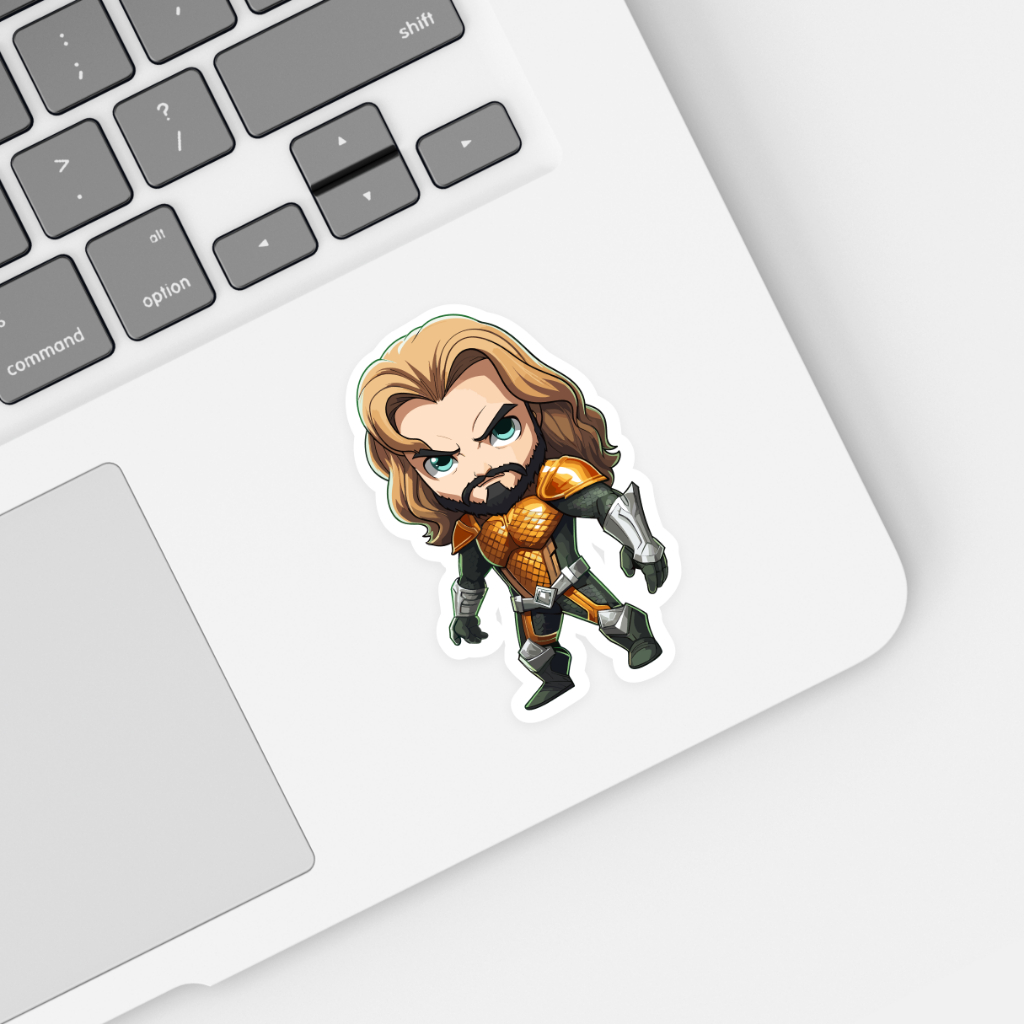 

Sticker Vinyl Aquaman