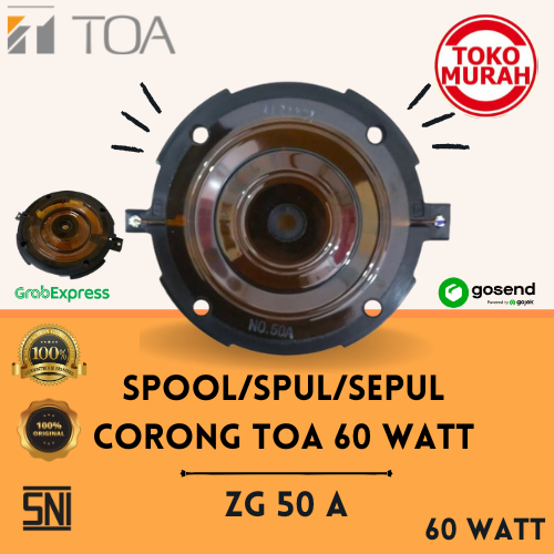 Diaphragm Speaker TOA/Spool/Spull Corong TOA 60 Watt ZG-50-A Original
