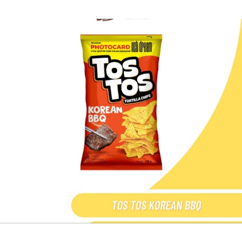 

Tos Tos Tortilla Chips 145gr Tostos Special Edition NCT DREAM