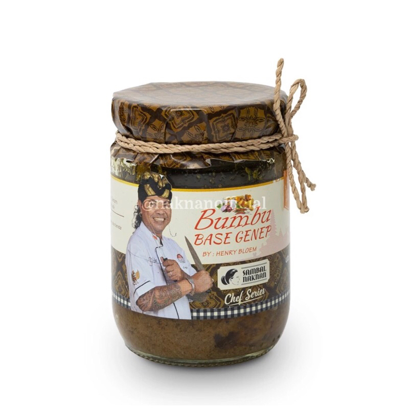 

BUMBU BASE GENEP BY CHEF HENRY BLOEM BERAT 230 GRAM