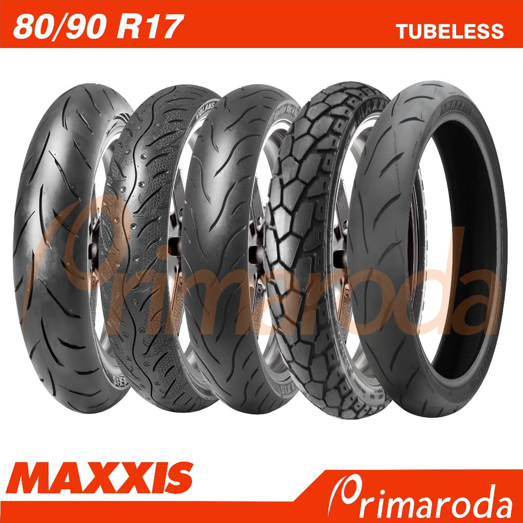 Ban Belakang Honda Supra X 125 Tubeless MAXXIS 80/90 Ring 17