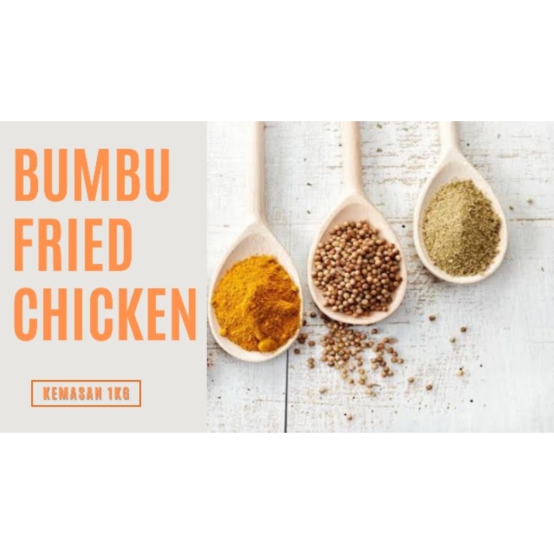 

Bumbu Fried Chicken (tanpa garam)