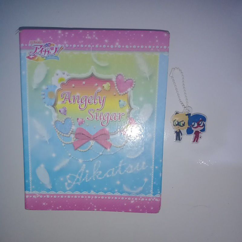 Binder Aikatsu Preloved Official Bandai Ichigo Angely Sugar (Produksi Jepang)