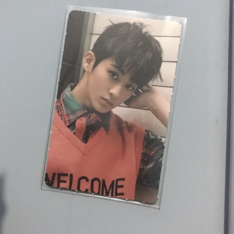 OFFICIAL PC PHOTOCARD MARK NCT DREAM SG2018 SG18 SEASONS GREETINGS 2018
