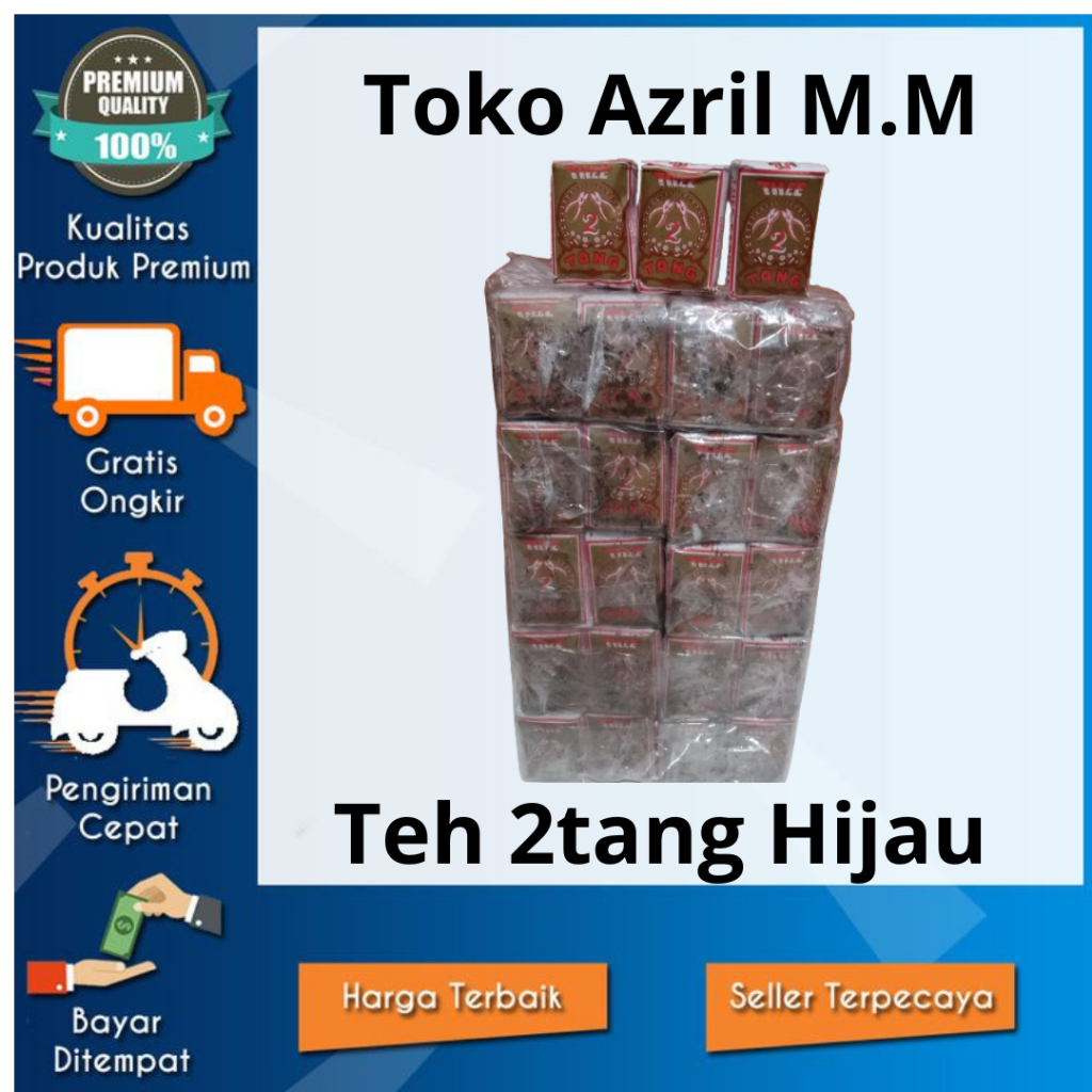 Teh 2tang premium ( teh hijau)