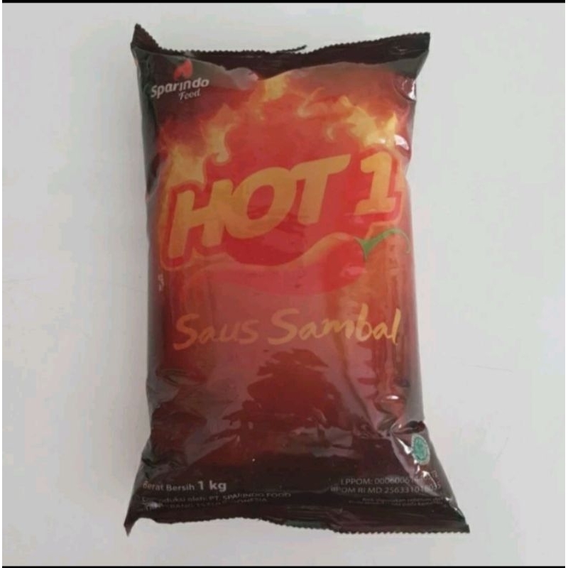 

Hot 1 Saus Sambal 1kg