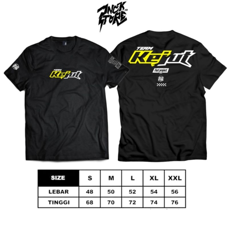 kaos herex team kejut