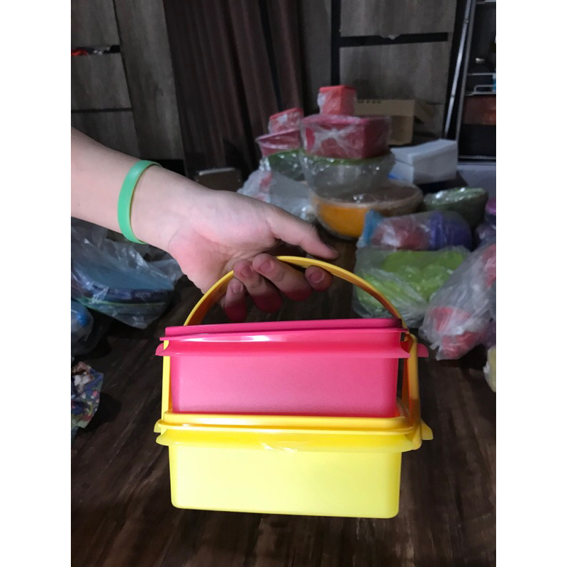 Carry all set tupperware set 2 | rantang tupperware