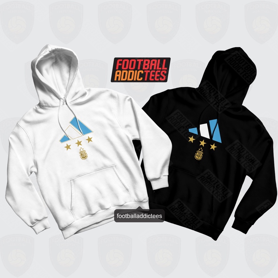 Big Star  JACKET HOODIE BOLA ARGENTINA 3 STARS CHAMPIONS WORLD CUP 222