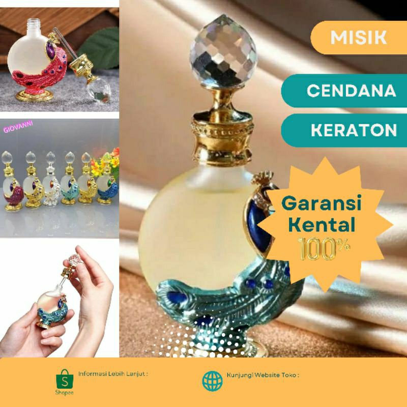CENDANA/MINYAK CENDANA KERATON ASLI MURNI KENTAL KUALITAS TERBAIK