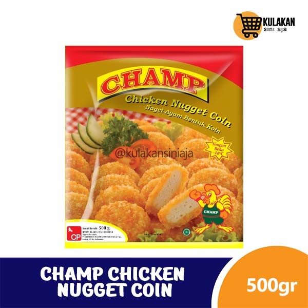 

Champ Chicken Nugget Coin 500gr