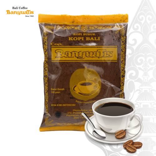 

Kopi Bali Banyuatis Robusta Regular Powder 100 gr