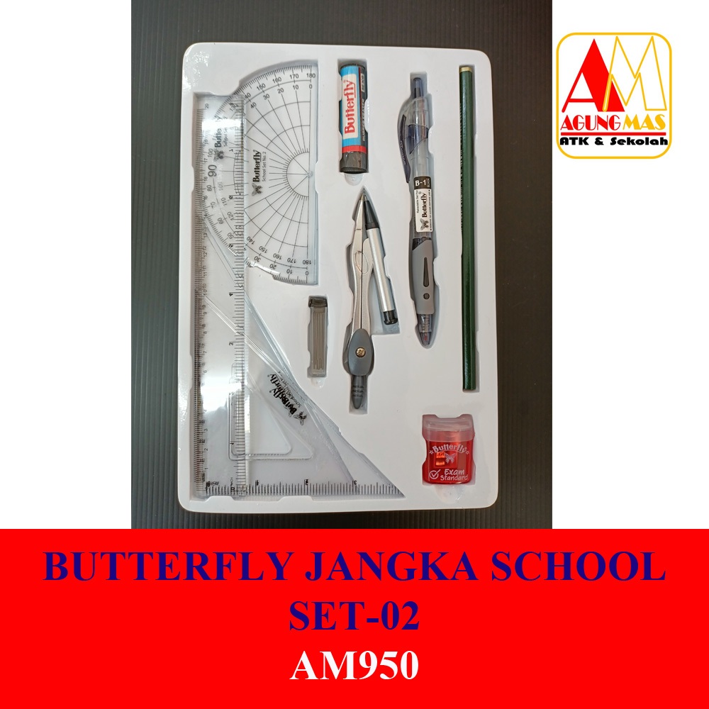 

BUTTERFLY JANGKA SCHOOL SET-02