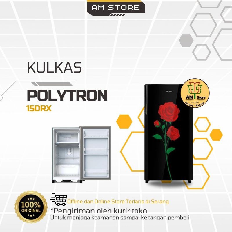 Kulkas Polytron 15 DRX (1 Pintu)