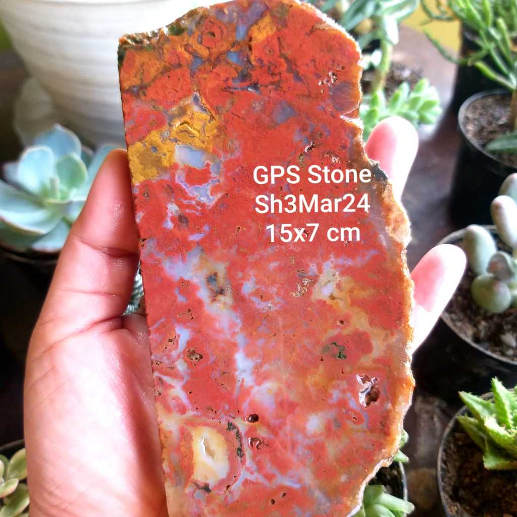 PROMO Lempengan Batu PANCAWARNA  KRISTAL TOP Klawing SUPER Ori 100 % SH3APR24'25