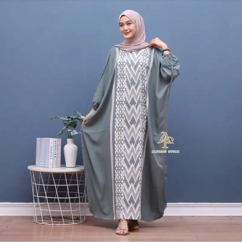 KAFTAN WANITA JUMBO/ HANA KAFTAN RAYON SUPER PREMIUM
