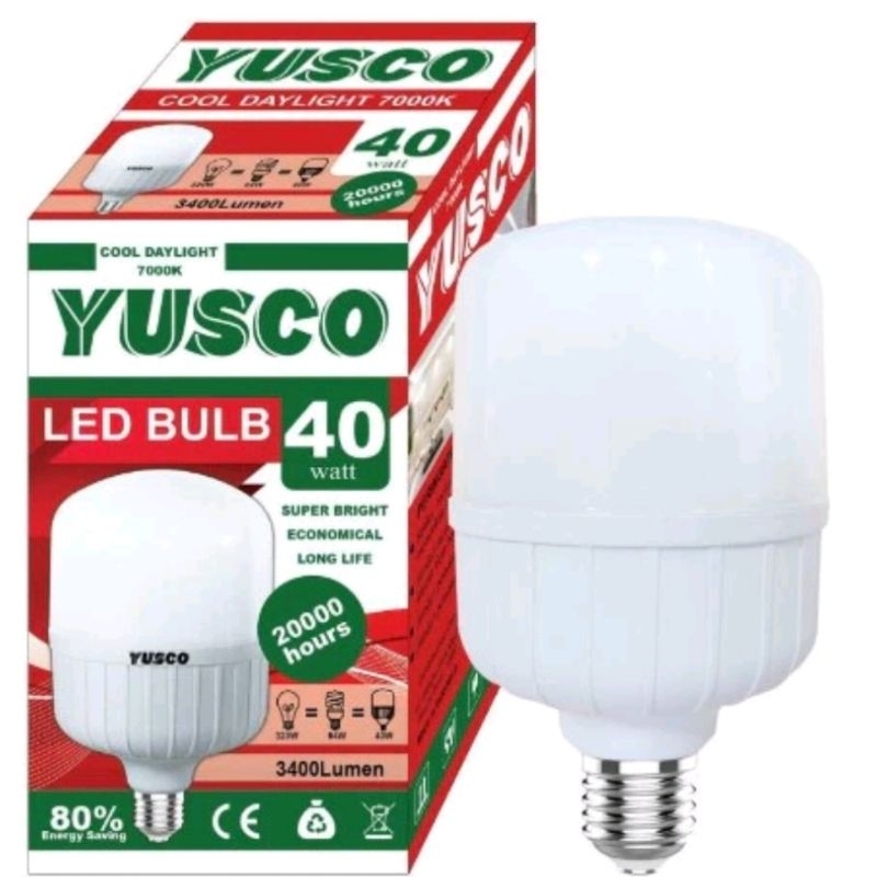 Lampu LED kapsul Yusco 40 Watt hemat listrik